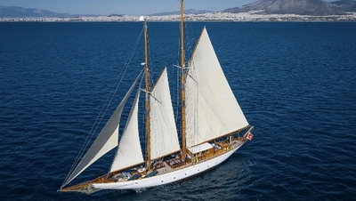 Legendary 1930s sailing yacht favoured by Coco Chanel and Louis Armstrong up for auction